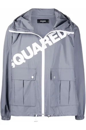 Dsquared2 Logo-print hooded jacket