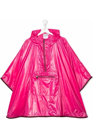 Moncler Hooded zipped-pocket rain coat