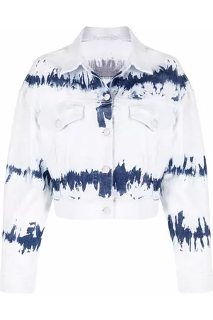 Stella McCartney Tie-dye denim jacket