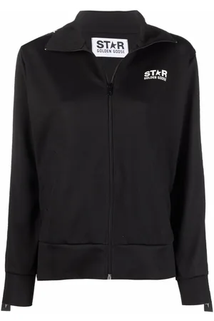 Golden Goose Logo zipped tracksuit jacket