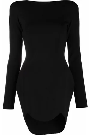 Dsquared2 Scallop-hem knitted dress