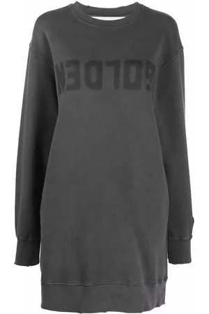 Golden Goose Logo crew-neck jumper dress