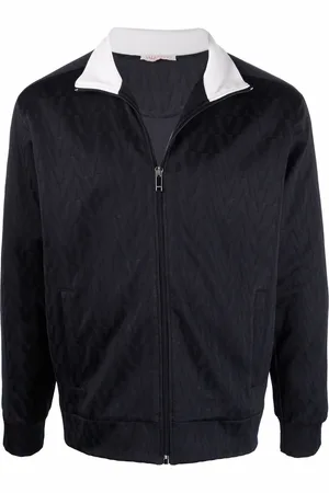 VALENTINO GARAVANI Optical Valentino jacquard track jacket