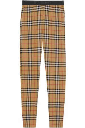 Burberry Vintage check logo leggings