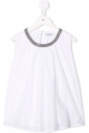 Brunello Cucinelli Round neck tunic top