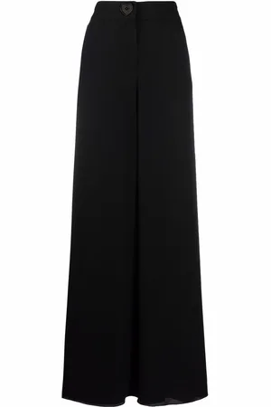 Moschino High-waisted flared trousers