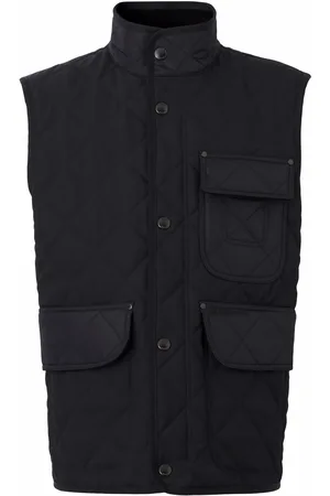 Burberry Diamond-quilted Vintage Check lined gilet