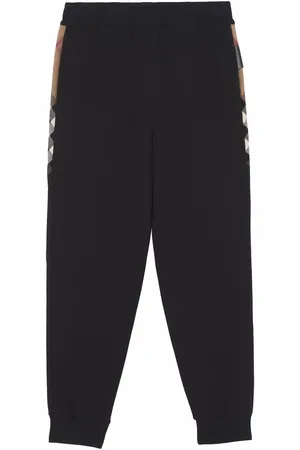 Burberry Stephan Vintage Check-detail track pants