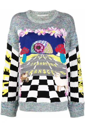 Stella McCartney Intarsia-pattern jumper