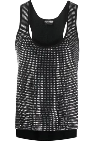 Tom Ford Square mirrored vest top