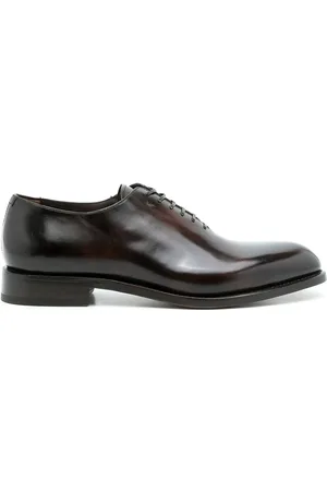 Salvatore Ferragamo Lace-up leather Derby shoes