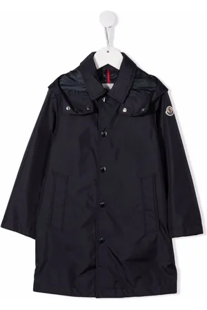 Moncler Ronam logo-patch raincoat