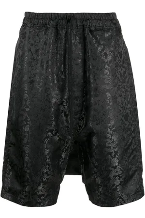 JUNYA WATANABE Botanical-print drop-crotch shorts