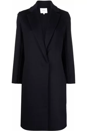 Vince Single-breasted fitted coat