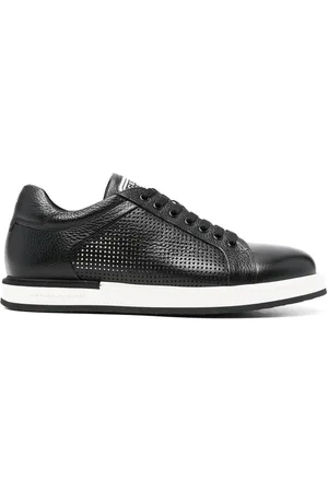 Casadei Perforated low-top sneakers