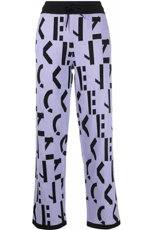 Kenzo All-over logo-print trousers