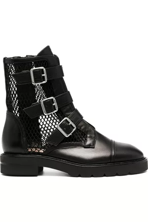 Stuart Weitzman Zip-up leather boots