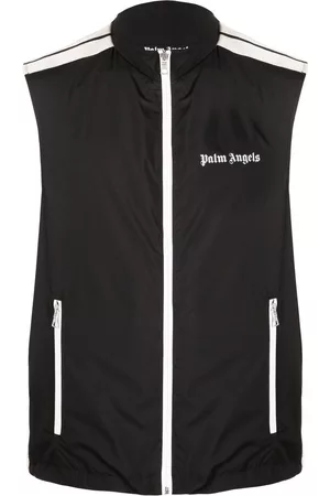 Palm Angels Logo-print zip-front jacket