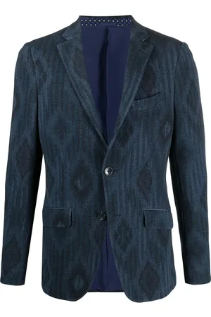 Etro Diamond pattern blazer