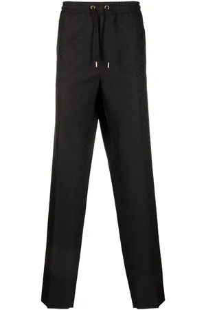 VERSACE La Greca-print track pants