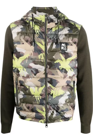 Etro Pegaflying-print padded jacket