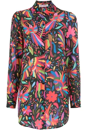 Olympiah Mexico graphic-print shirt