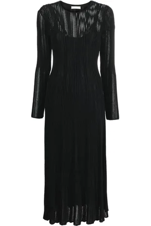 ULLA JOHNSON Aliza knitted midi dress