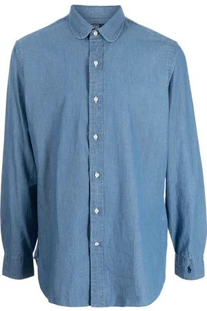 Ralph Lauren Long-sleeve Indigo Chambray Shirt