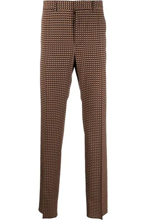 VALENTINO GARAVANI Ministud-print tailored trousers