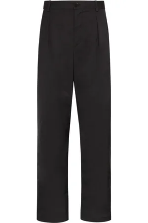 VALENTINO GARAVANI Pleat-detailed straight-leg trousers
