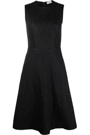 Moncler Quilted sleeveless flared dress