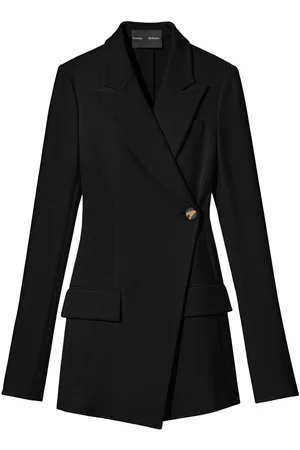 Proenza Schouler Double-breasted peak-lapel blazer