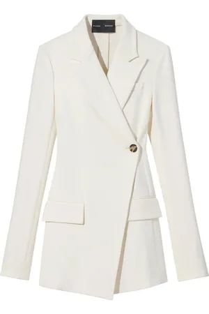 Proenza Schouler Double-breasted peak-lapel blazer