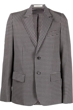 VALENTINO GARAVANI Geometric-pattern print blazer
