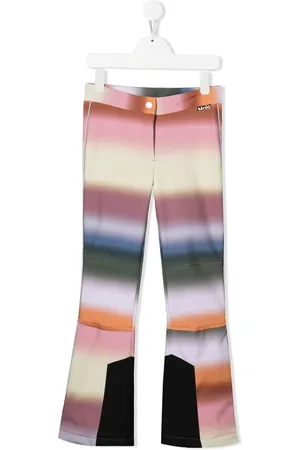 Molo Harlie stripe-print trousers
