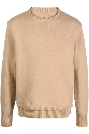 Maison Margiela Elbow-patch knitted jumper