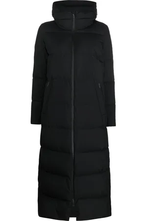 HERNO Long padded hooded coat