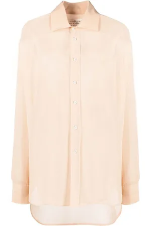 Maison Margiela Four-stitch silk shirt