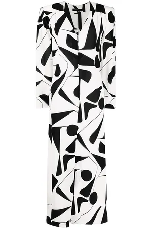 Isabel Marant Abstract-print silk dress