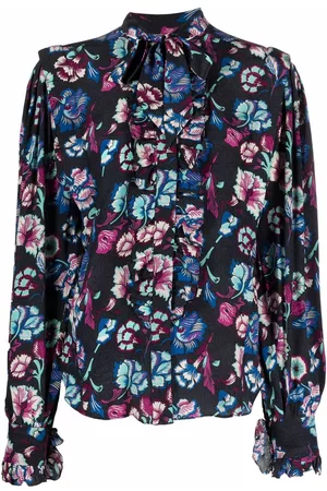Isabel Marant Floral-print silk blouse