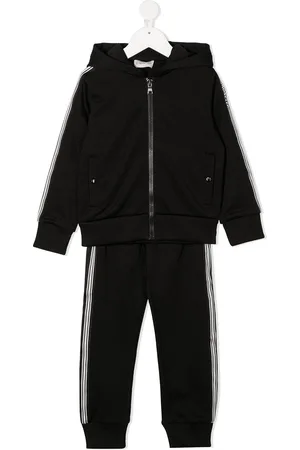 Moncler Side stripe hooded tracksuit
