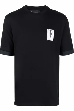 Neil Barrett Flag Bolt cotton T-shirt
