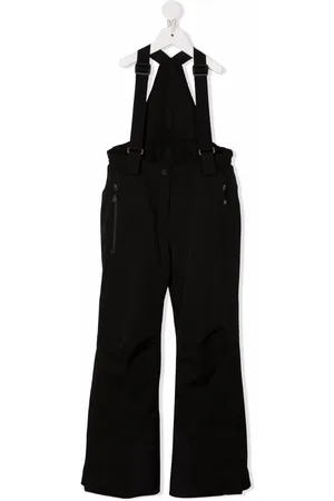 Moncler Girls Dungarees - High-waisted flared dungarees