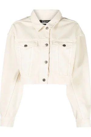 KSUBI Billie cropped denim jacket