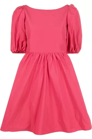 RED Valentino Puff-sleeved A-line dress