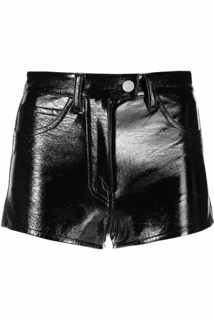 Courrèges High-shine mini shorts