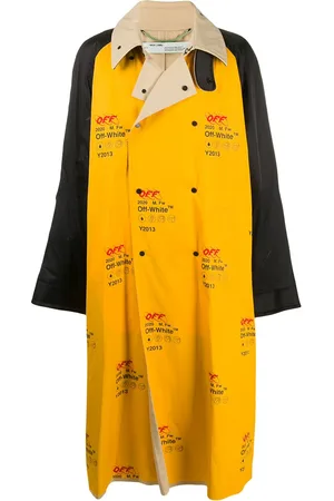 OFF-WHITE Industrial oversized trench coat