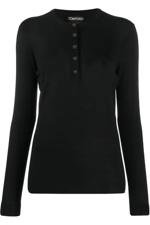 Tom Ford Long sleeve polo shirt