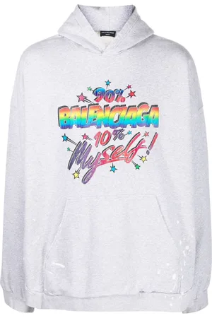 Balenciaga Graphic wide-fit hoodie