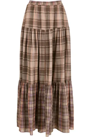 Olympiah Merlot long skirt